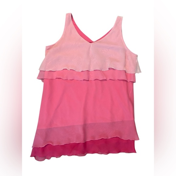 90s Y2k Zoey Beth Pink Flutter Mini Dress - Picture 9 of 9